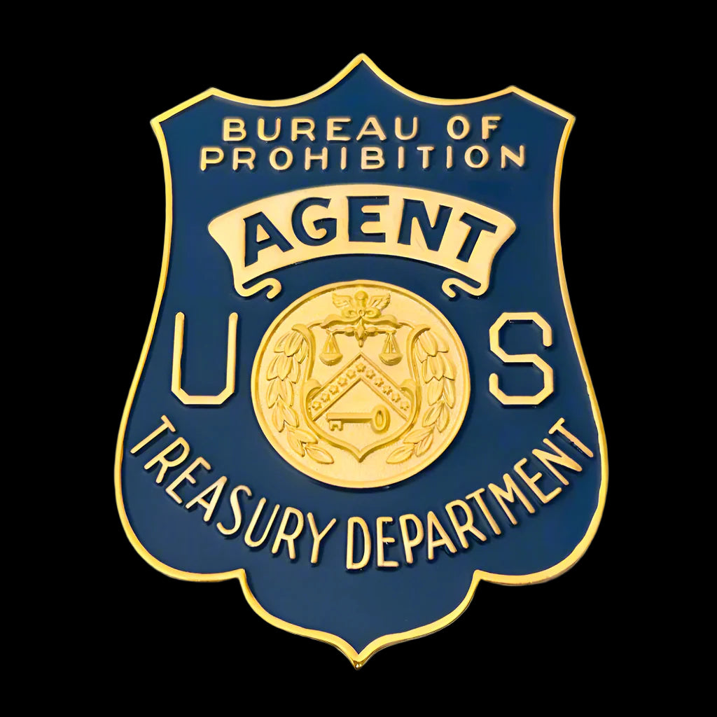 Rare Bureau of Prohibition Agent U.S. Treasury Badge