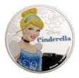 Disney Princess Classic Cartoon Colored Silver Coins