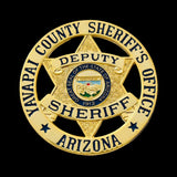 YCSO Deputy Sheriff Arizona Yavapai County Sheriff's Office Flat Badge