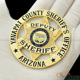 YCSO Deputy Sheriff Arizona Yavapai County Sheriff's Office Flat Badge