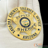 YCSO Deputy Sheriff Arizona Yavapai County Sheriff's Office Flat Badge