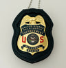 US Bail & Fugitive Enforcement Recovery Agent Badge Gold