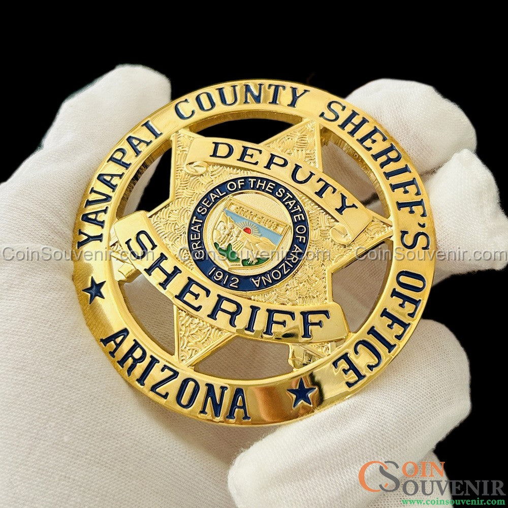 YCSO Deputy Sheriff Arizona Yavapai County Sheriff's Office Badge