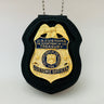 U.S. Customs Treasury Customs Officer Badge MUSEUM QUALITY