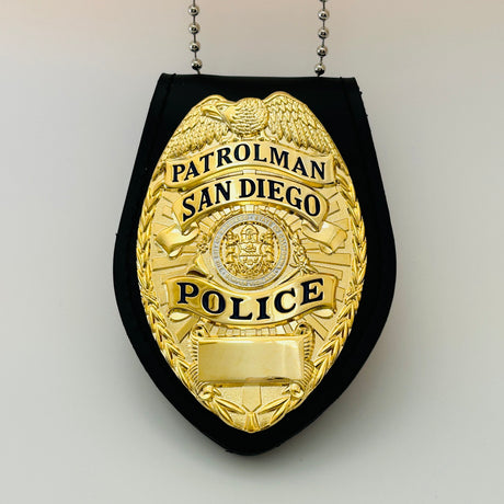 SDPD Patrolman San Diego Police Badge Museum Piece