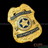 USPIS TFO U.S. Postal Inspection Service Task Force Officer Badge Gold