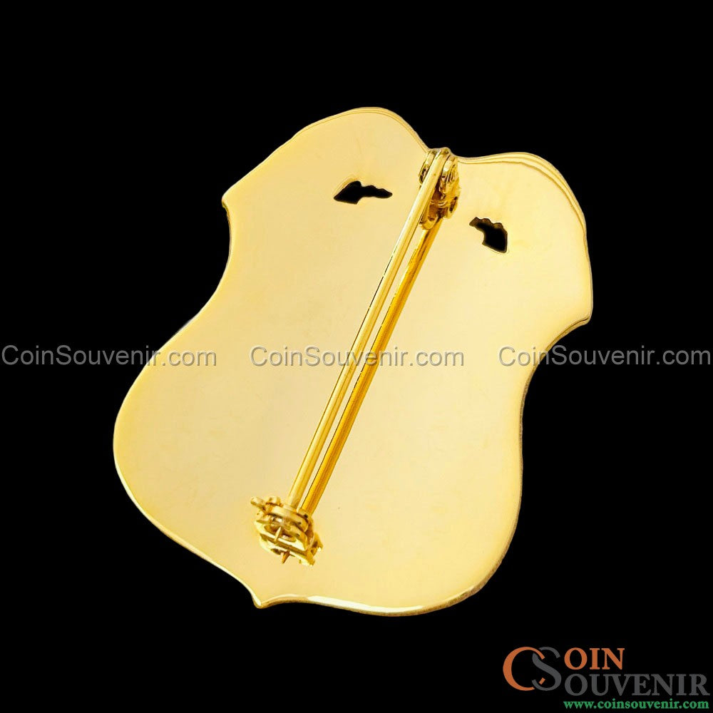 USPIS TFO U.S. Postal Inspection Service Task Force Officer Badge Gold