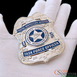 USPIS TFO U.S. Postal Inspection Service Task Force Officer Badge Silver