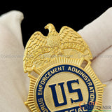 U.S. DEA Special Agent Badge Exact Replica Museum Quality