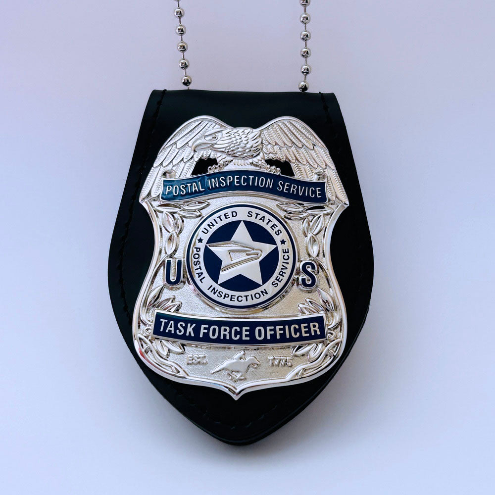 USPIS TFO U.S. Postal Inspection Service Task Force Officer Badge Silver