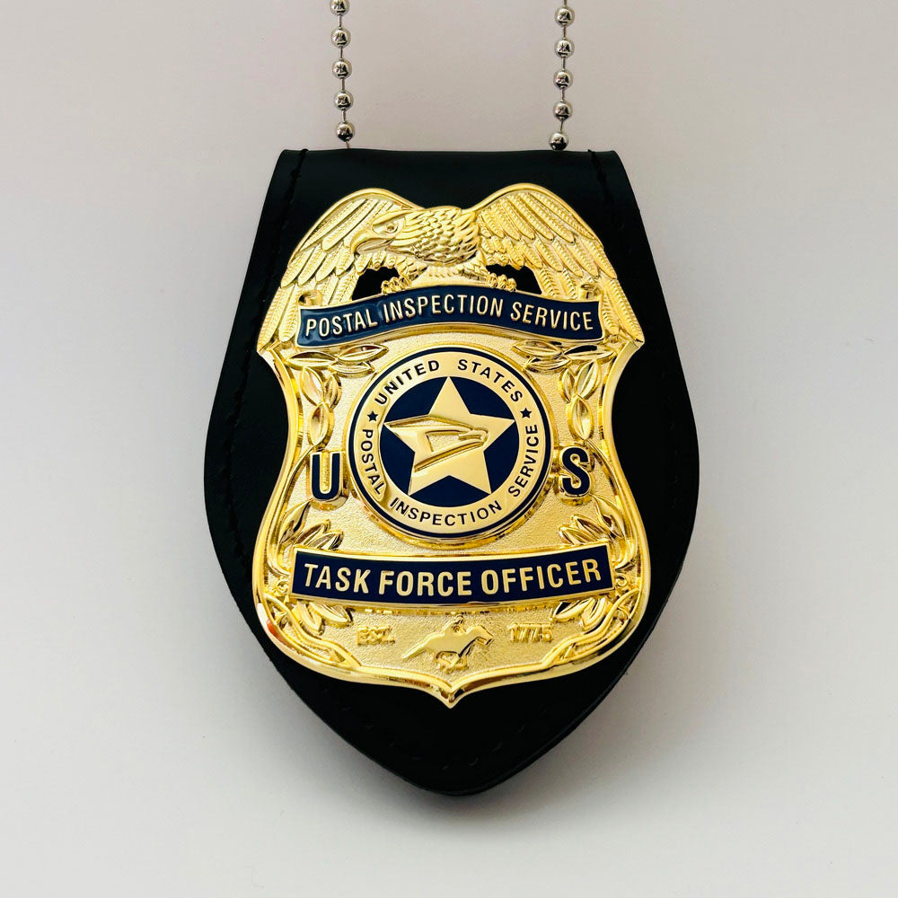 USPIS TFO U.S. Postal Inspection Service Task Force Officer Badge Gold
