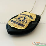 USPIS TFO U.S. Postal Inspection Service Task Force Officer Badge Gold