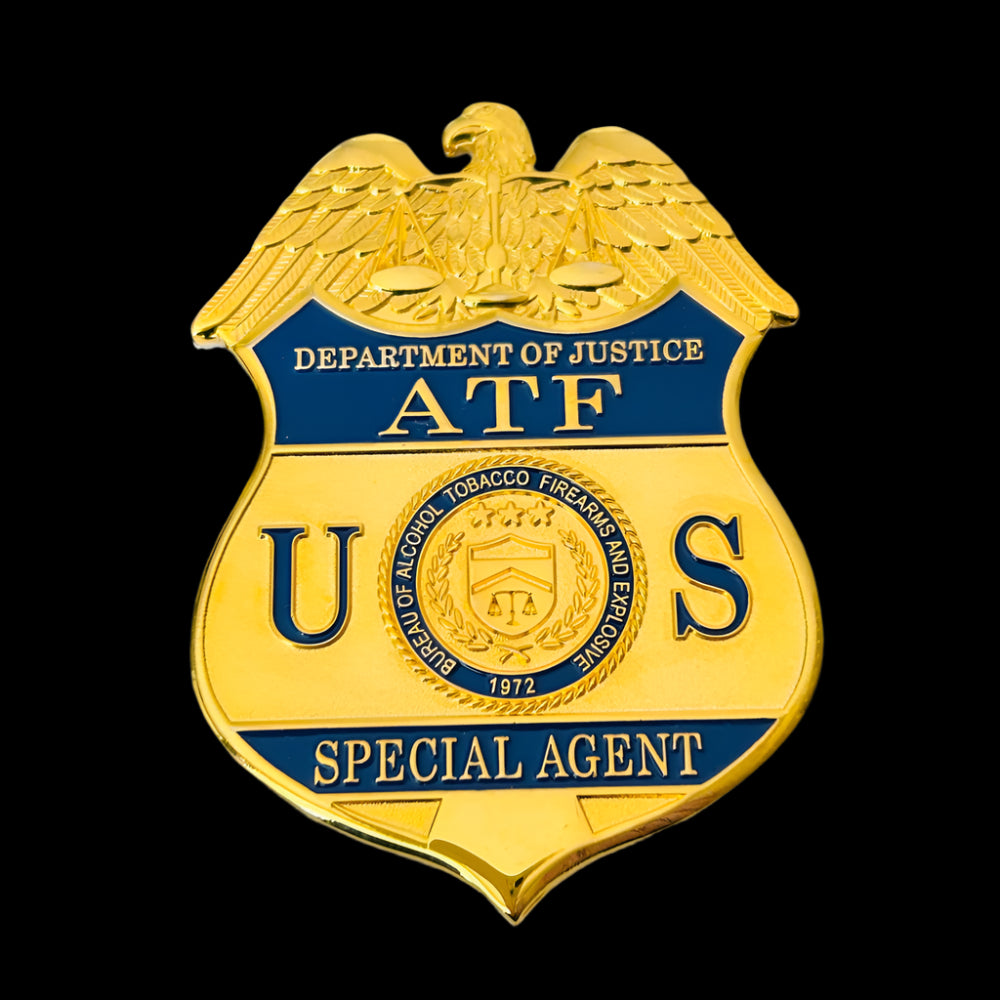 US ATF Special Agent Flat Badge For Shadow Box – Coin Souvenir