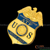 US ATF Special Agent Flat Badge For Shadow Box