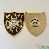 A Pair of The Walking Dead King County Sheriff DEPT. Patches