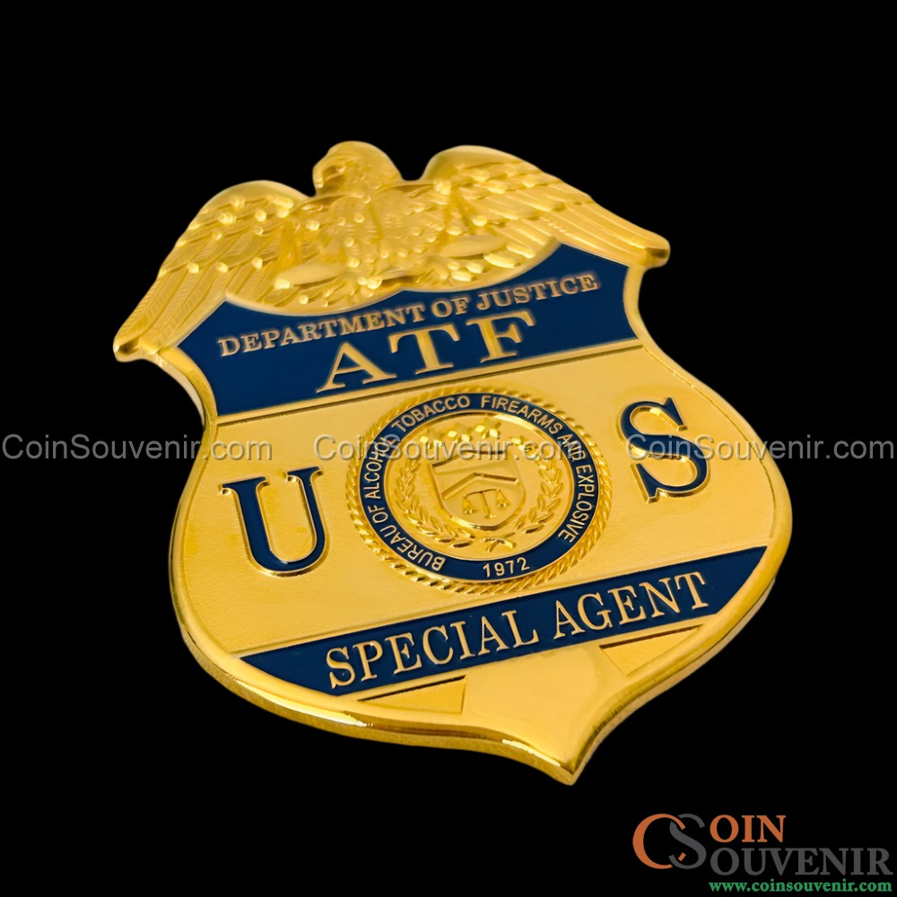 US ATF Special Agent Flat Badge For Shadow Box