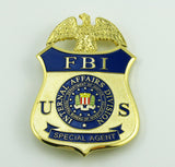 3 FBI U.S. Federal Bureau of Investigation Badges Set