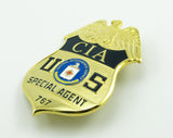 5 CIA U.S. Central Intelligence Agency Badges Set