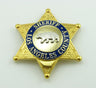 LASD Los Angeles County Sheriff Badge Customizable Rank and Number