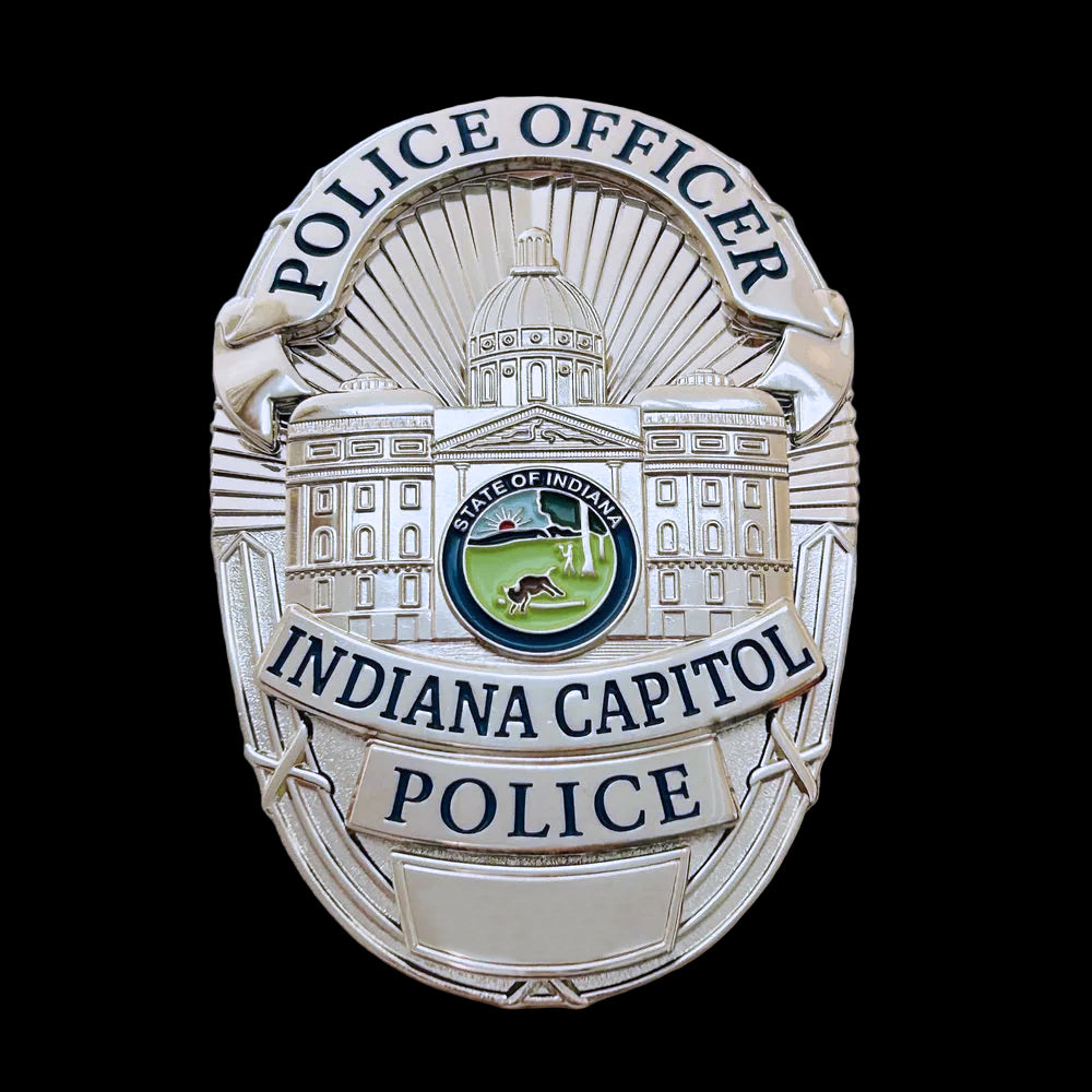 US ISP Indiana State Police Capitol Police Officer Badge