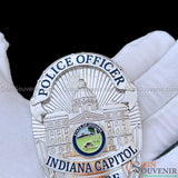 US ISP Indiana State Police Capitol Police Officer Badge