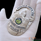 US ISP Indiana State Police Capitol Police Officer Badge