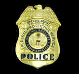 US FPS Special Agent Police Badge Customizable Number