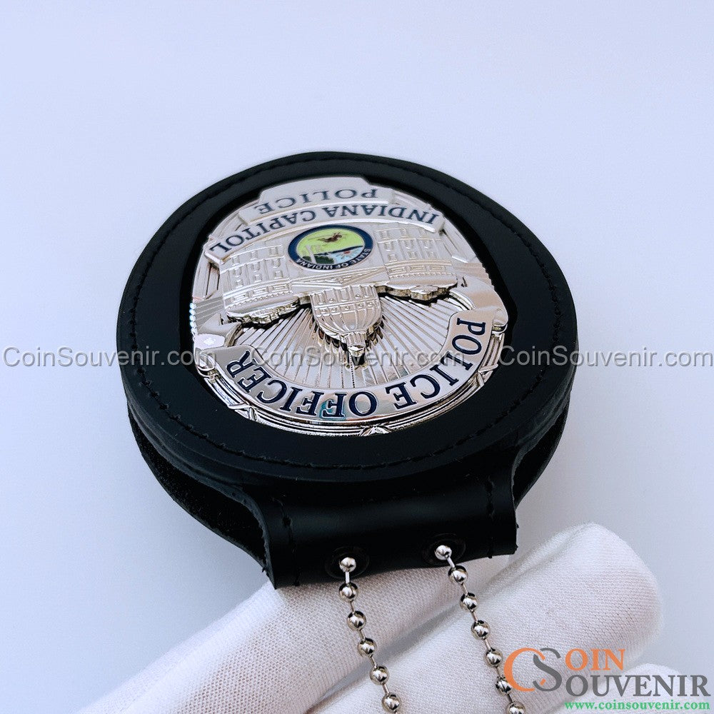 US ISP Indiana State Police Capitol Police Officer Badge