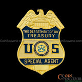 USDT U.S. Department of Treasury ATF Special Agent Flat Badge For Shadow Box