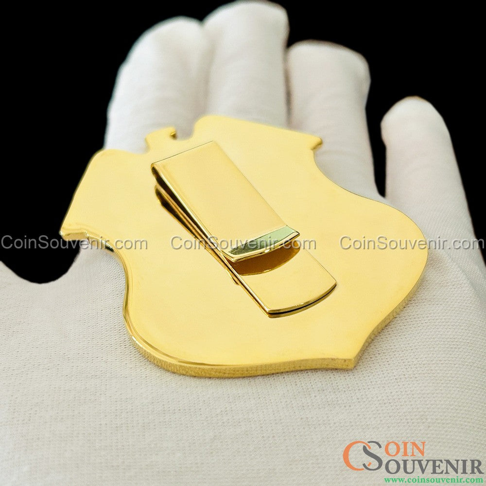 USDT U.S. Department of Treasury ATF Special Agent Badge Wallet Clip Back