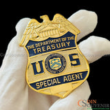 USDT U.S. Department of Treasury ATF Special Agent Badge 1972-2002