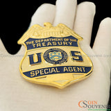 USDT U.S. Department of Treasury ATF Special Agent Badge 1972-2002