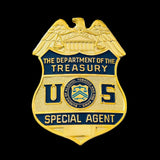 USDT U.S. Department of Treasury ATF Special Agent Badge 1972-2002
