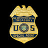 USDT U.S. Department of Treasury ATF Special Agent Badge 1972-2002