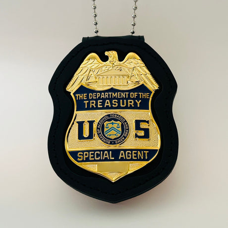 USDT U.S. Department of Treasury ATF Special Agent Badge 1972-2002
