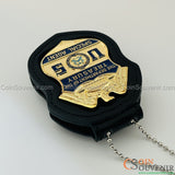 USDT U.S. Department of Treasury ATF Special Agent Badge Wallet Clip Back