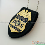 USDT U.S. Department of Treasury ATF Special Agent Badge 1972-2002