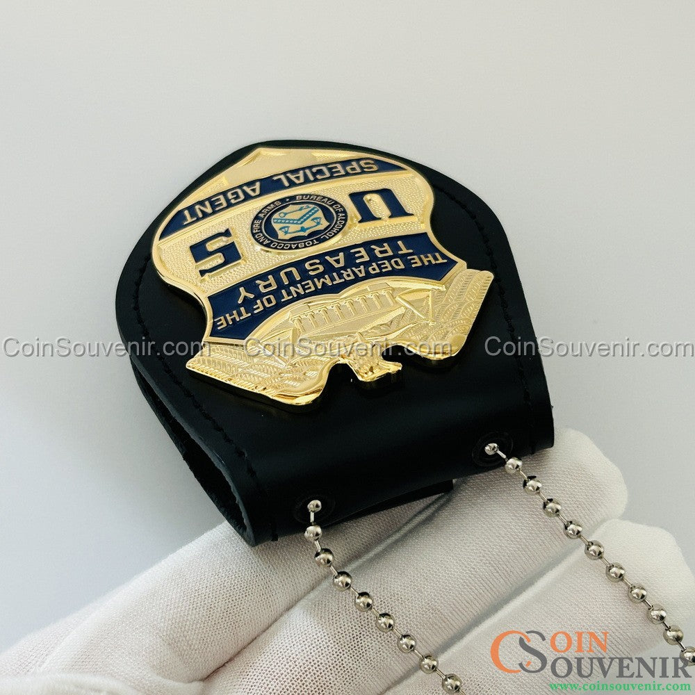 USDT U.S. Department of Treasury ATF Special Agent Badge 1972-2002