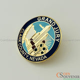 Grand Jury Clark County Nevada Lapel Pin