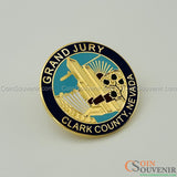 Grand Jury Clark County Nevada Lapel Pin