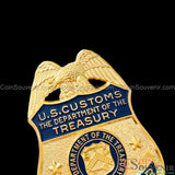 U.S. Customs Treasury Inspector Badge MUSEUM QUALITY