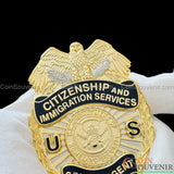 USCIS Citizenship and Immigration Services Special Agent Badge Museum Quality