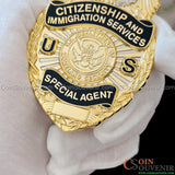 USCIS Citizenship and Immigration Services Special Agent Badge Museum Quality