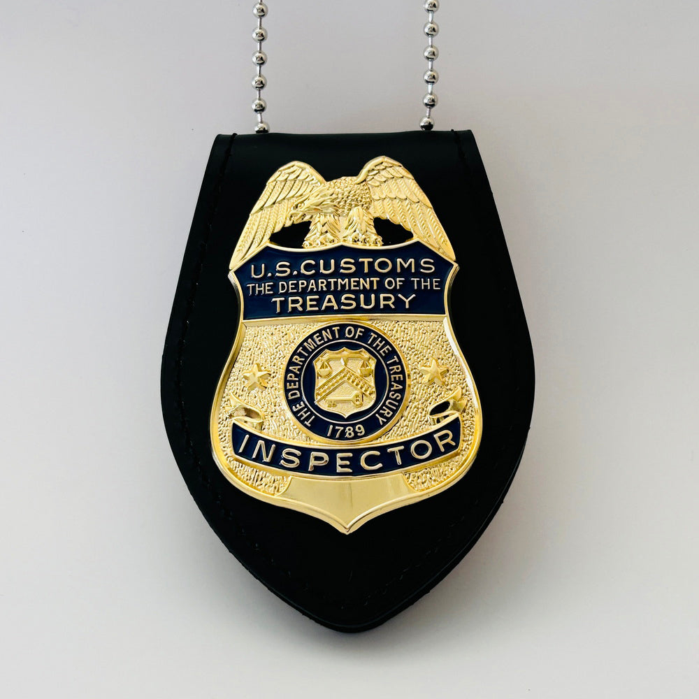 U.S. Customs Treasury Inspector Badge MUSEUM QUALITY