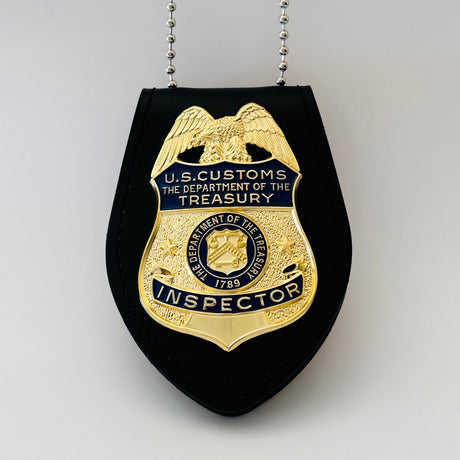 U.S. Customs Treasury Inspector Badge MUSEUM QUALITY