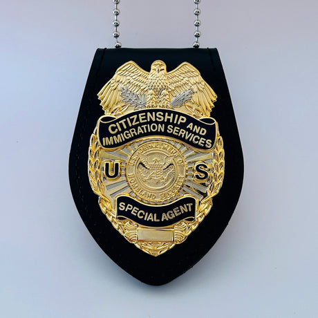 USCIS Citizenship and Immigration Services Special Agent Badge Museum Quality