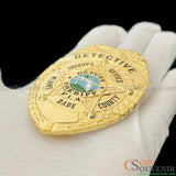 MDSO Detective Miami Dade Sheriff’s Office Badge