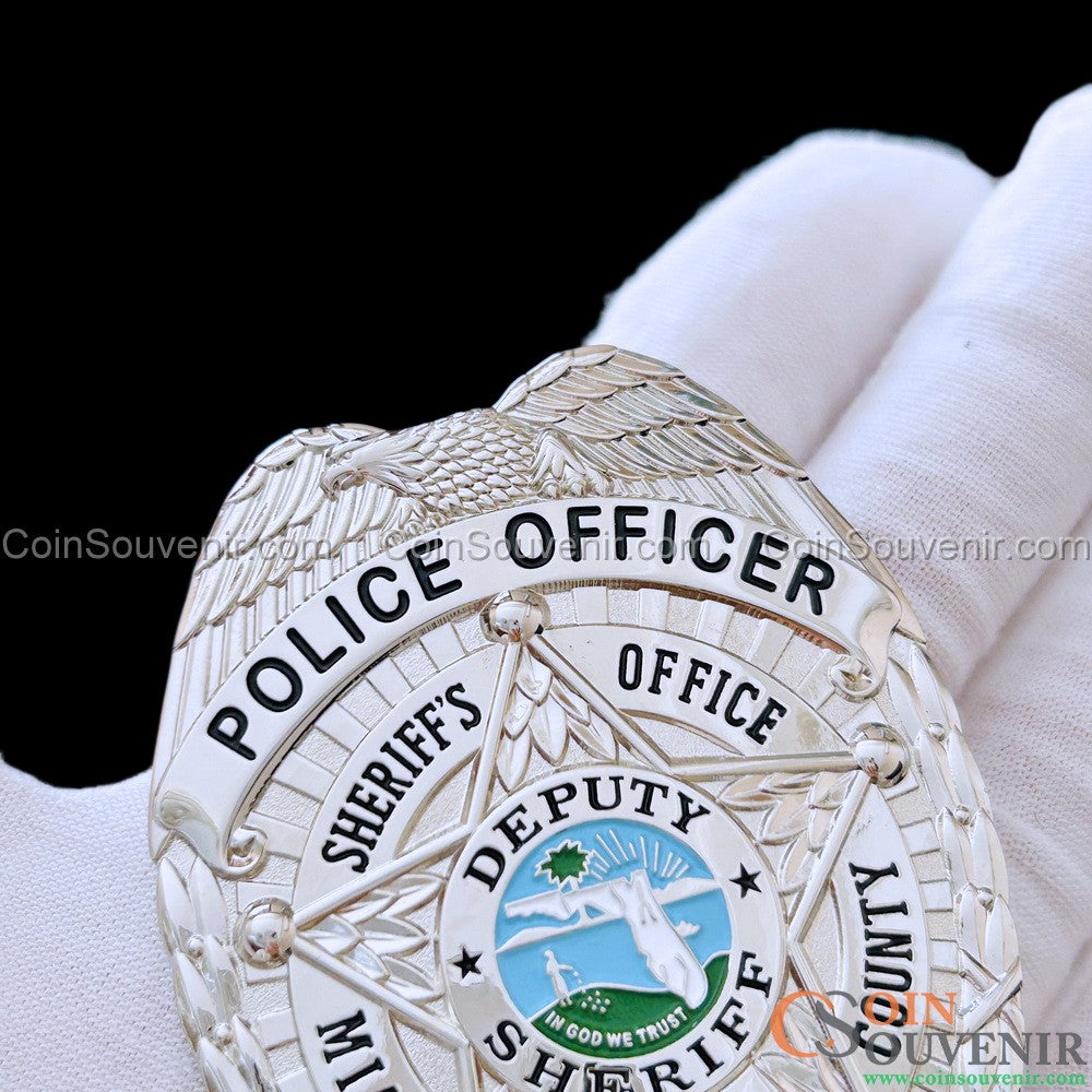 MDSO Police Officer Miami Dade Sheriff’s Office Badge