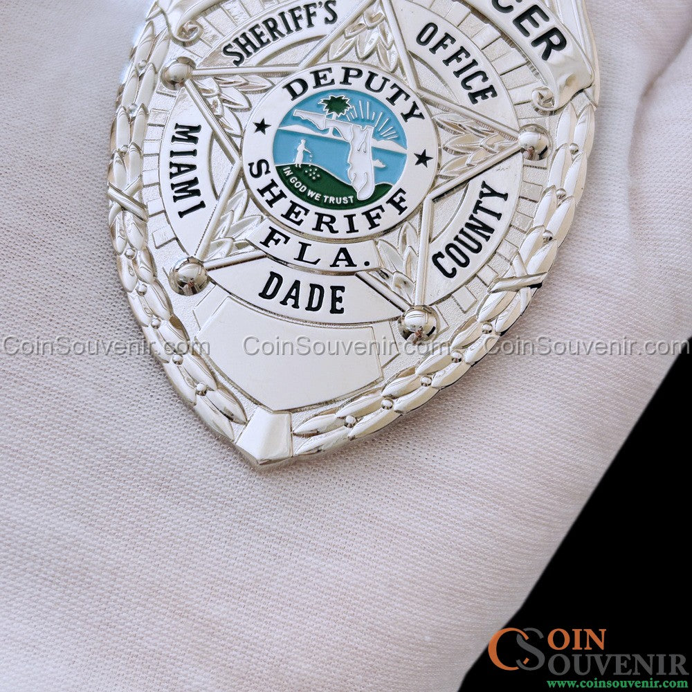 MDSO Police Officer Miami Dade Sheriff’s Office Badge