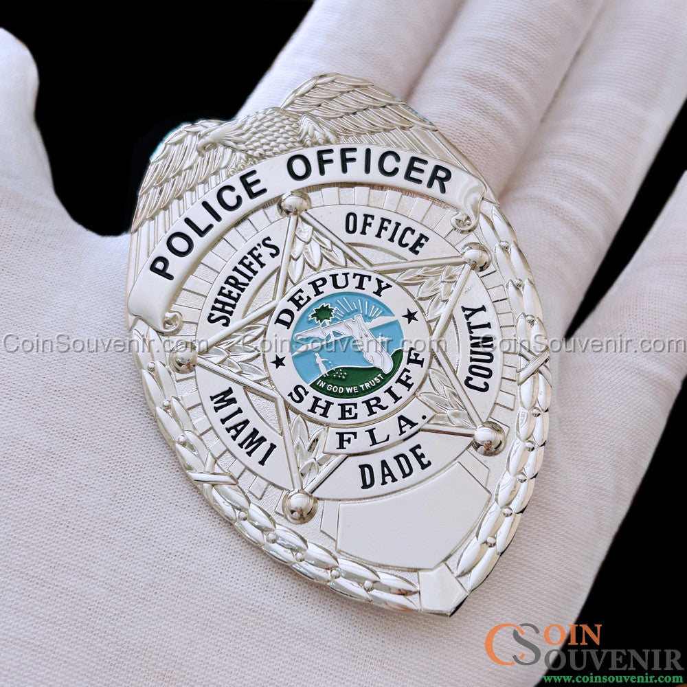 MDSO Police Officer Miami Dade Sheriff’s Office Badge